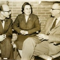 Marshall Gowland, an Unidentified Woman and an Unidentified Man